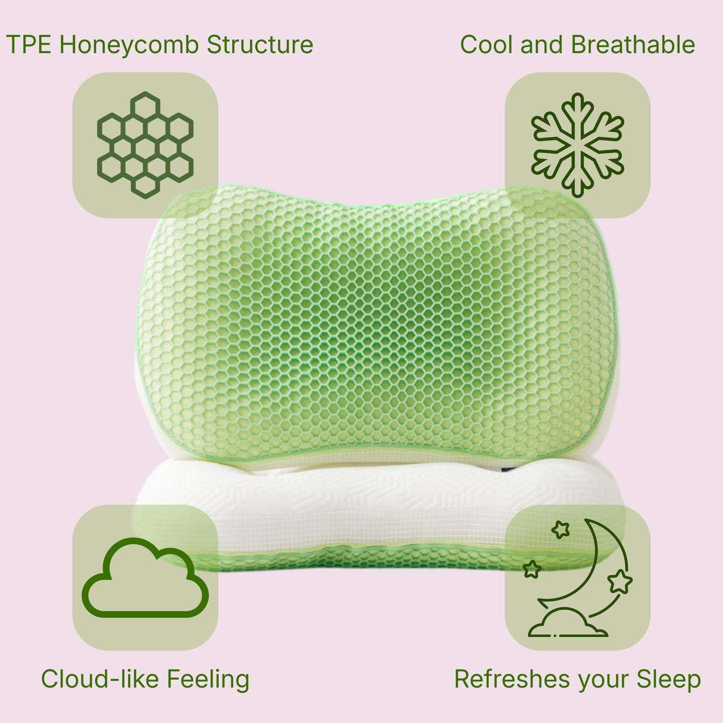 SNUG RELIEF CloudNest™ Pillow